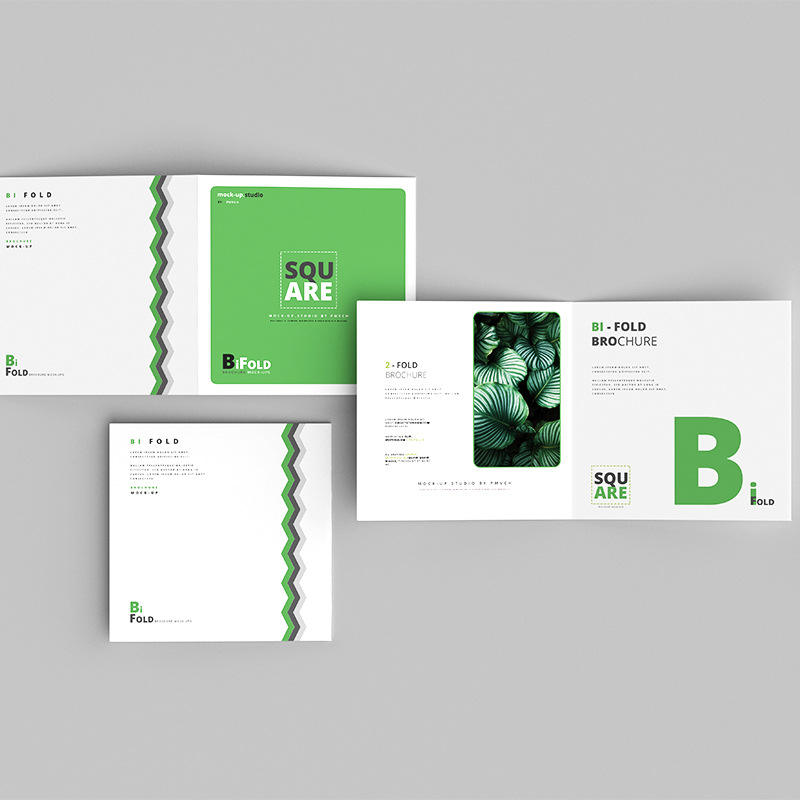 Commercial Printing Business - Aangepaste full colour flyer-brochure drukwerk A3