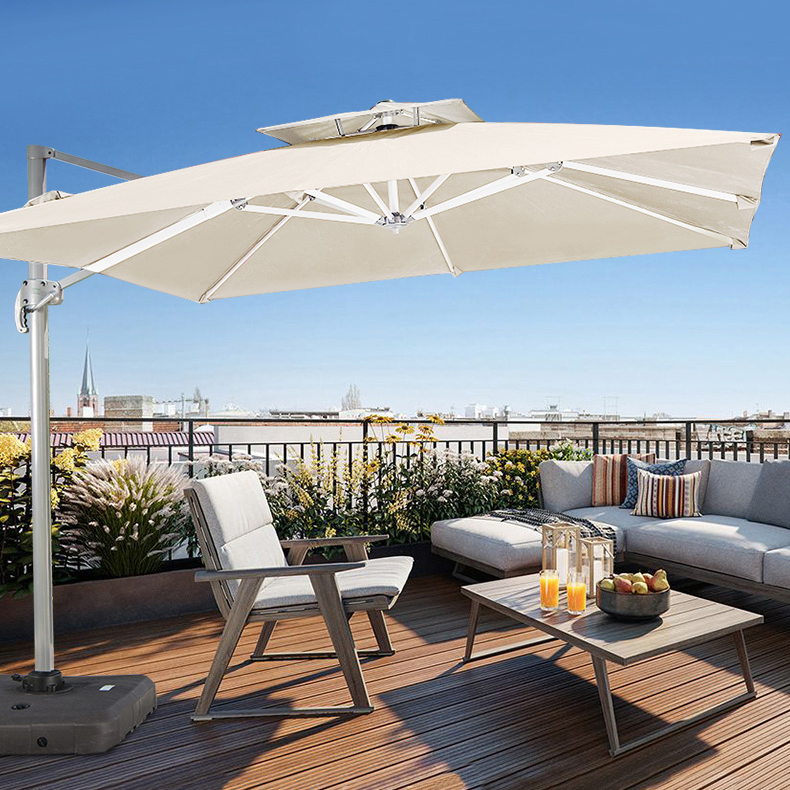 Commercial Printing Logo - Tuinmeubilair 10ft, strandparasols, op maat gemaakte