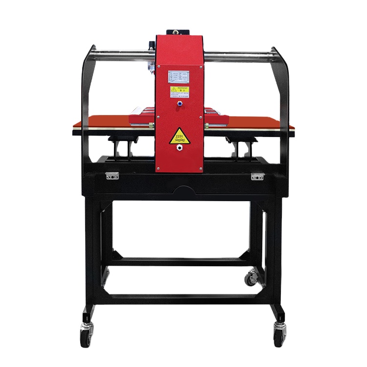 Commercial Printing Press Machine - Intelligente dubbele werkstation pneumatische warmtepersmachine grote