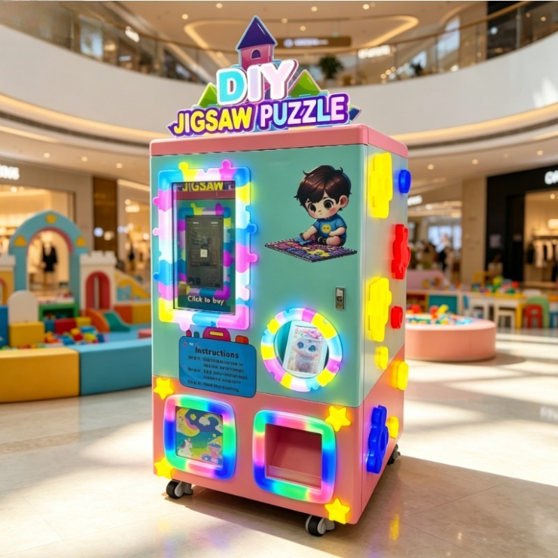 Commercial Printing Business - Aangepaste commerciële handmatige puzzelmaak- en printmachine