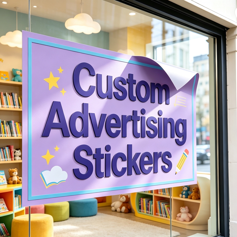 Commercial Printing Business - Op maat gemaakte commerciële merkstickers van