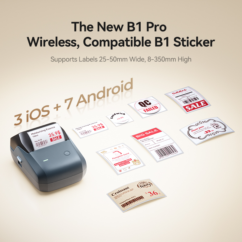 Niimbot B1/B1 Pro Inktloze Lab - Commercial Printing Business recensie en prijs