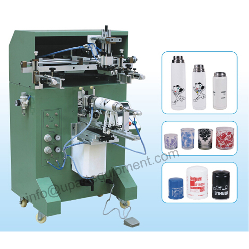 Zeefdrukmachine voor wijnfless - Commercial Printing Press Machine recensie en prijs
