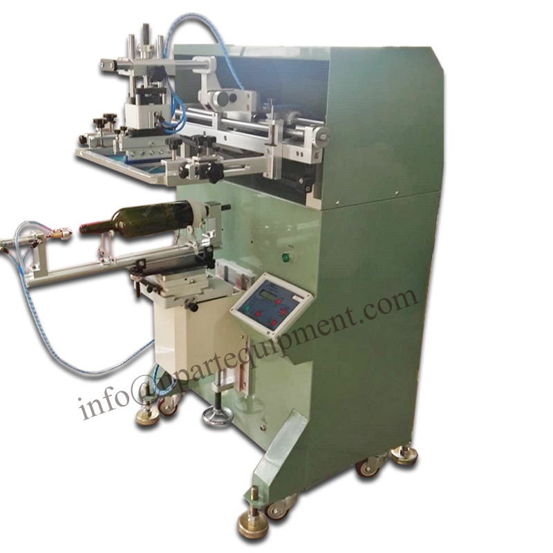 Zeefdrukmachine voor wijnfless - Commercial Printing Press Machine recensie en prijs