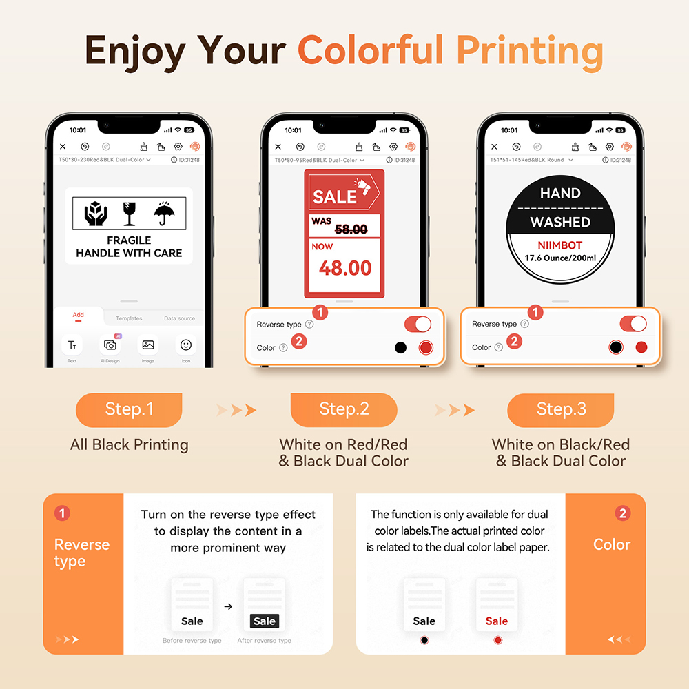 Niimbot B21 PRO Rood Zwart Kle - Commercial Printing Business recensie en prijs