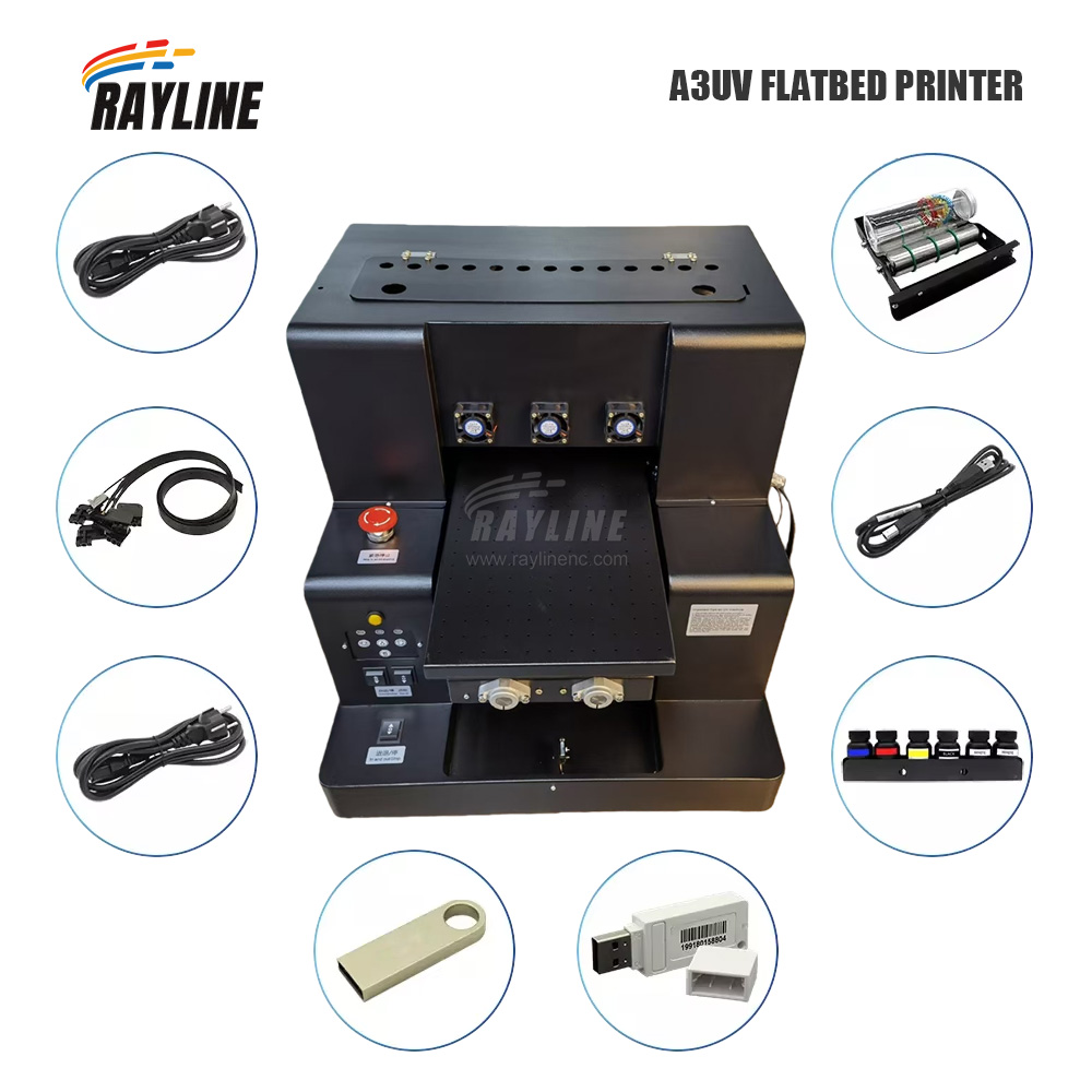 A3 A4 UV Flatbed Printer Klein - Uv Flatbed Printer recensie en prijs