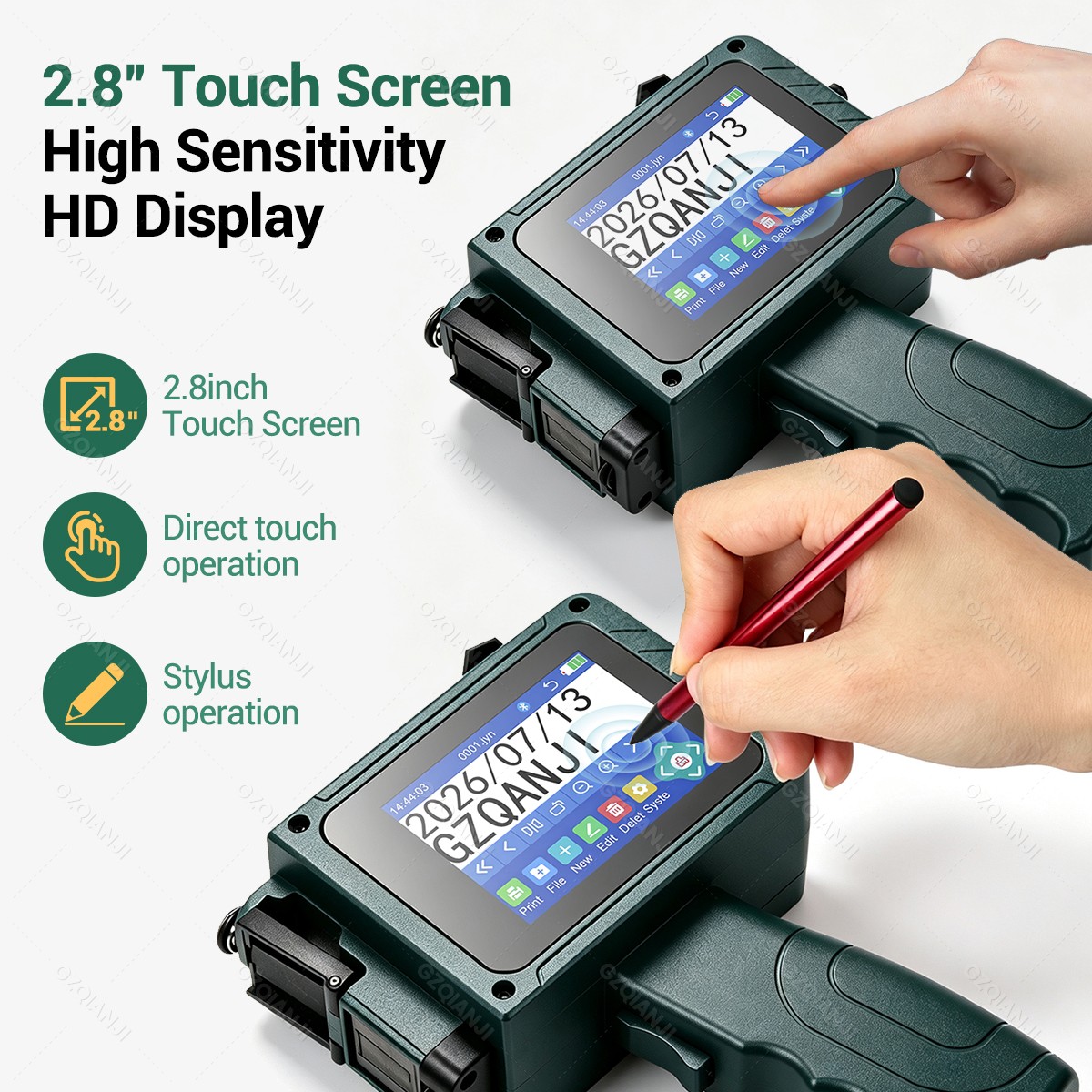 Bluetooth 12,7 mm mini-inkjetp - Commercial Printing Logo recensie en prijs