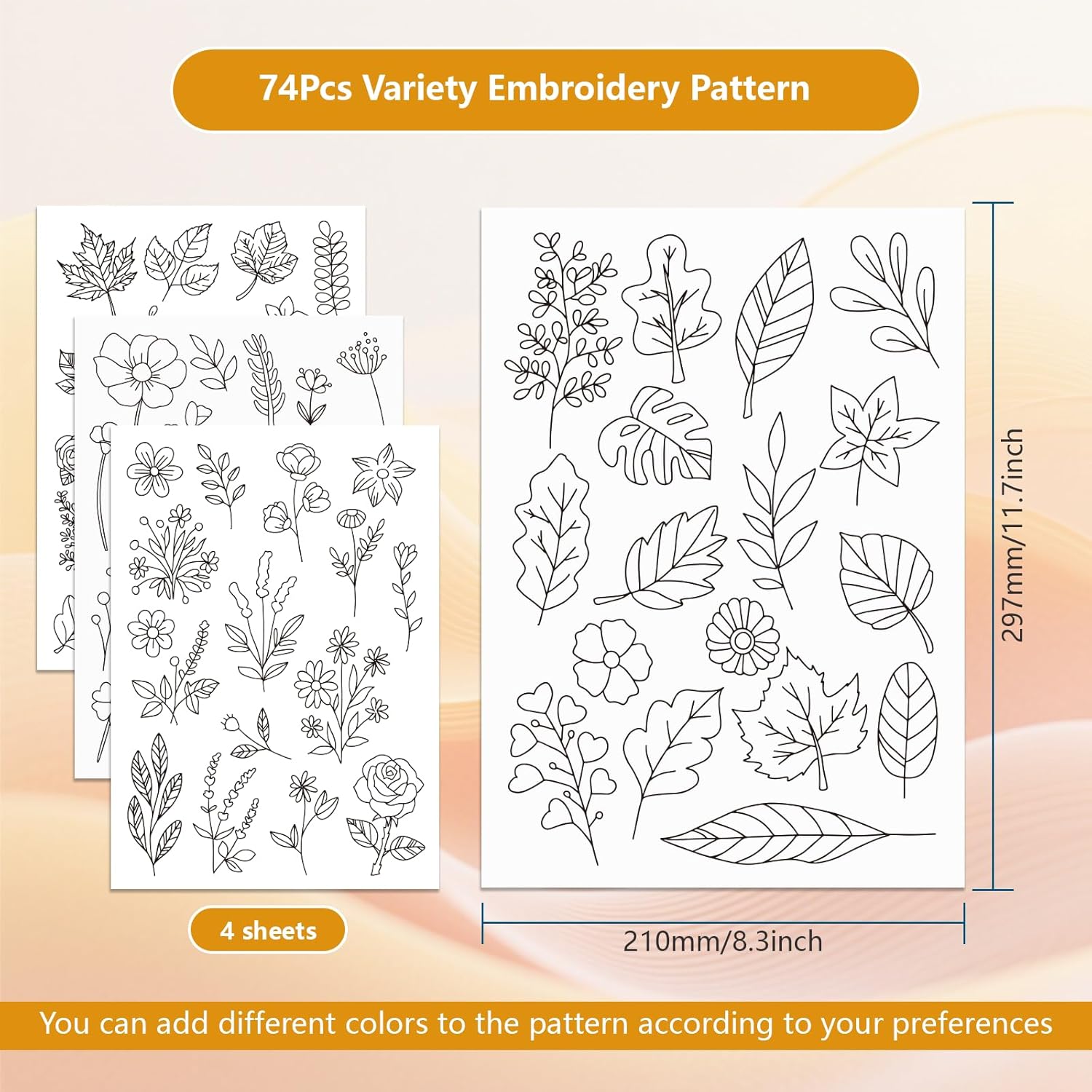 Blad Bloem Wateroplosbaar Bord - Embroidery Stabilizer Backing recensie en prijs