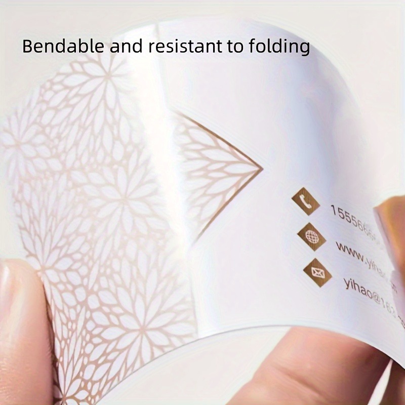 Matte afwerking 100 stuks PVC- - Commercial Printing Business recensie en prijs