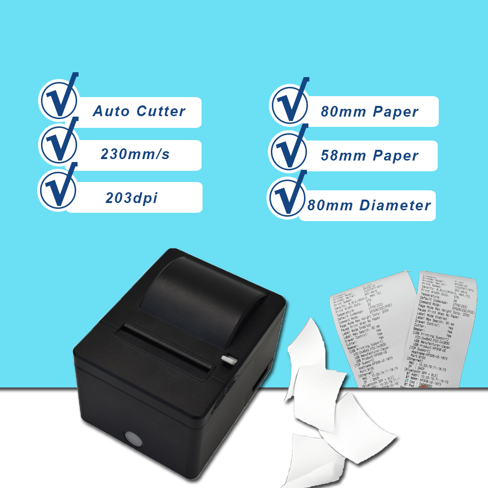 Draadloze Bluetooth-thermische - Commercial Printing Business recensie en prijs