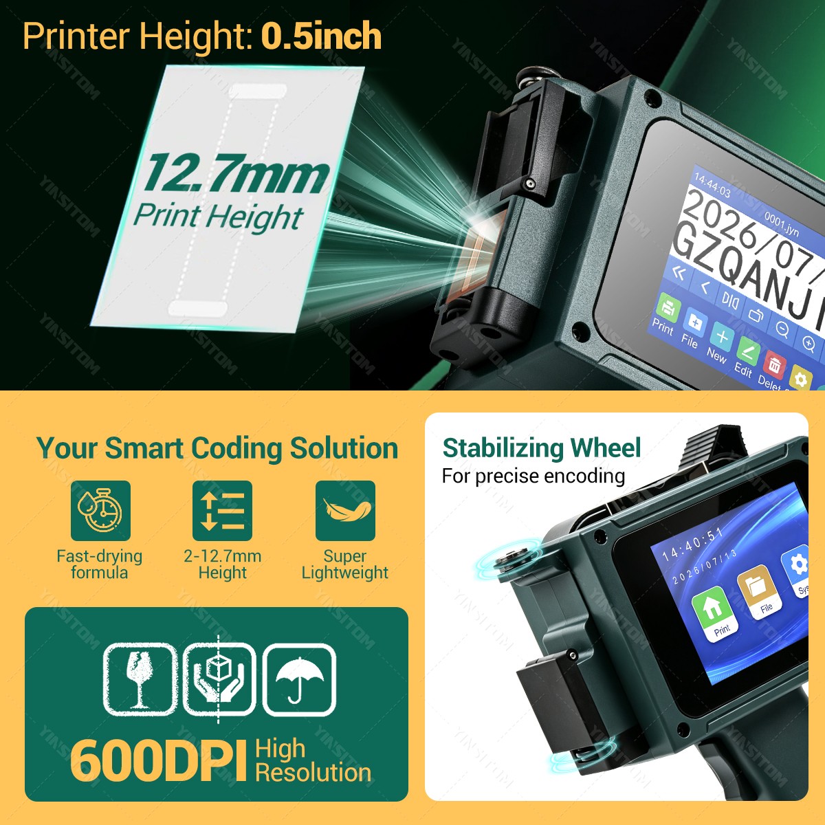 Nieuw geüpgradete 0,5 inch (12 - Commercial Printing Logo recensie en prijs