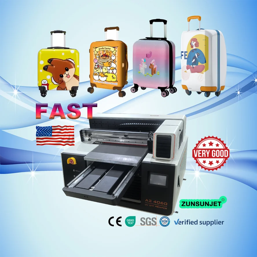 Kleine A2 Flatbed UV DTF Inkje - Uv Flatbed Printer recensie en prijs