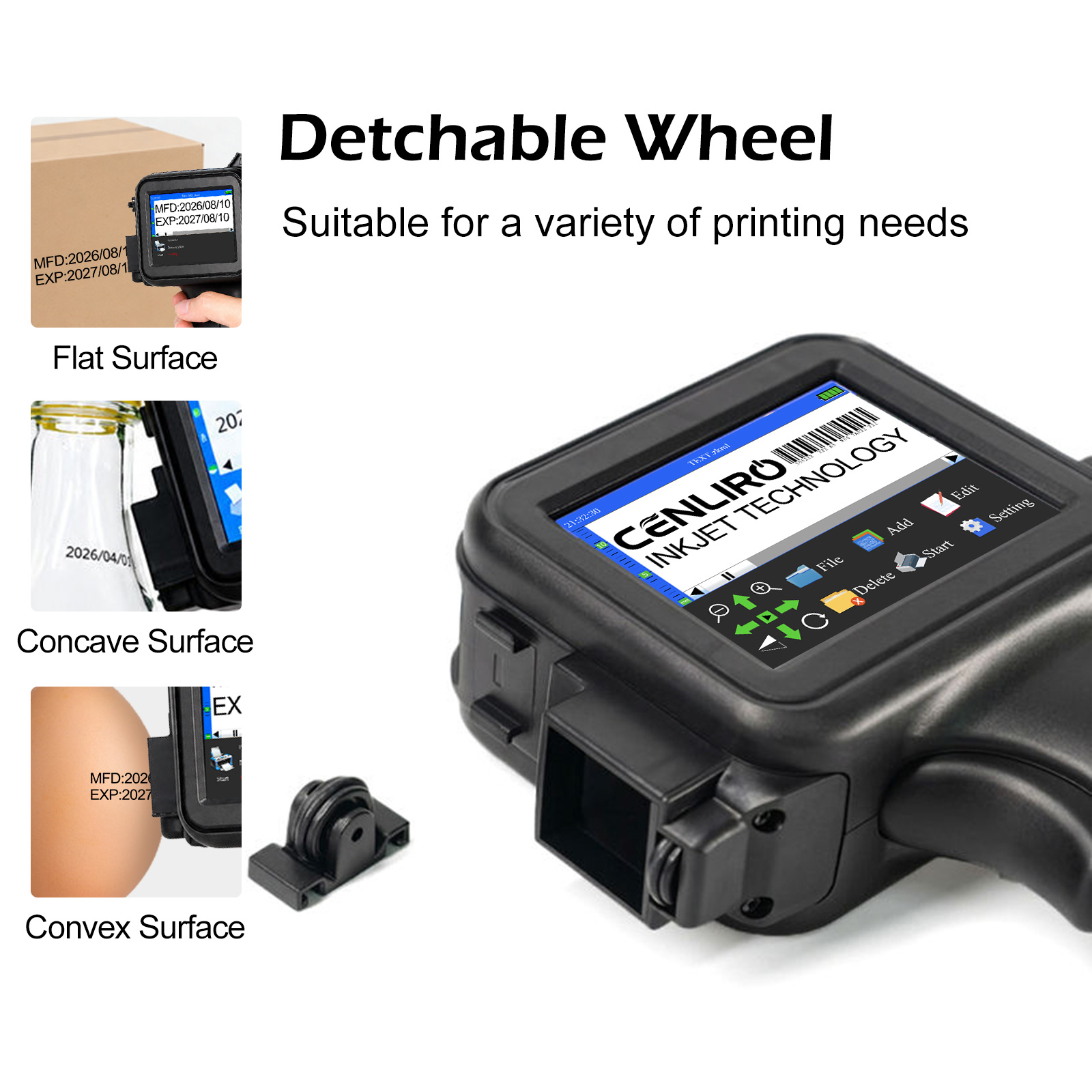 Cenliro CL11P draagbare handza - Commercial Printing Logo recensie en prijs